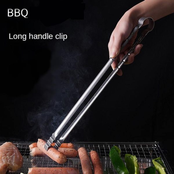 Extra-Long 17.7" Outdoor Grilling Tongs - Image 2
