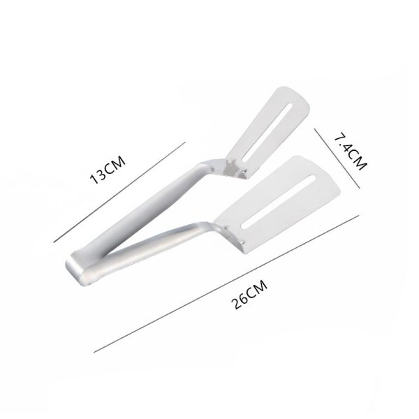 Stainless Steel Multi-Function Frying Shovel Tongs - Image 7