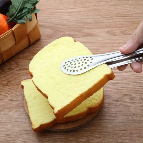 Stainless Steel Kitchen Tongs - Image 6