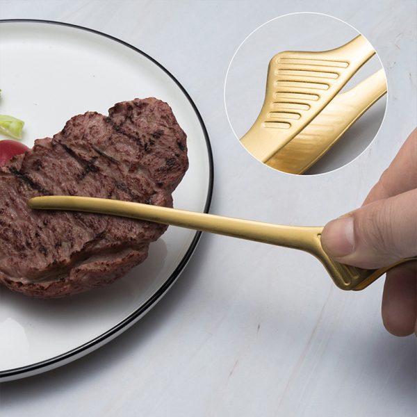 Premium Stainless Steel Korean BBQ Grill Tongs - Image 4