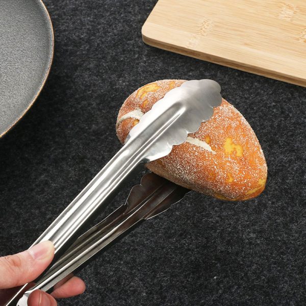 Stainless Steel Kitchen Food Tong - Image 3