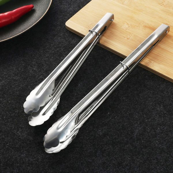 Stainless Steel Kitchen Food Tong - Image 2