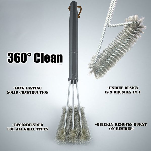Ultimate 18" BBQ Grill Cleaning Brush - Image 3