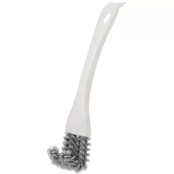 V-Shaped Grill Brush with Hooked Scraper - Image 6