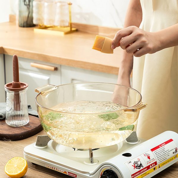 Portable Silicone Oil Bottle BBQ Basting Brush - Image 5