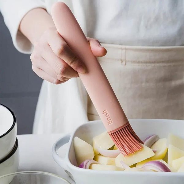 Silicone Oil Brush for BBQ, Baking, and Cooking